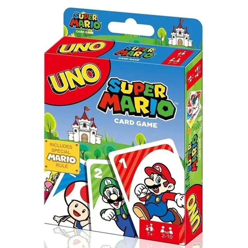 Mattel Games UNO FLIP！ Card Game for Family Night Featuring Tv Show Themed Graphics and a Special Rule for 2-10 Players