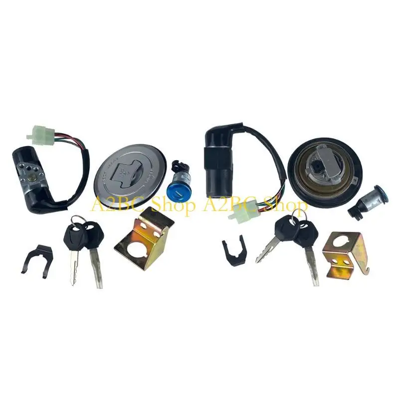 A2BC Ignition Starter Switch Fuel-Gas Tank-Cap Cover Lock for K5 K6 K7 K8 K9 GSXR600 GSXR750 GSXR1000 GSXR1300 SV1000