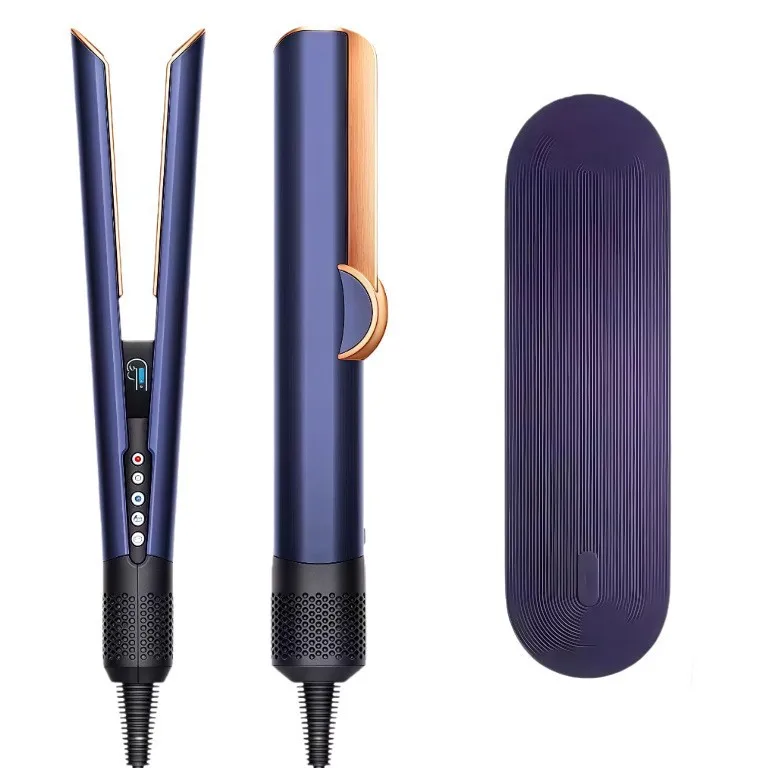 Grenzüberschreitender Haartrockner HT01, gleiche Farbbox, Zwei-in-Eins-Schiene, trockenes und nasses Dual-Purpose-Stromkamm ohne Verletzung