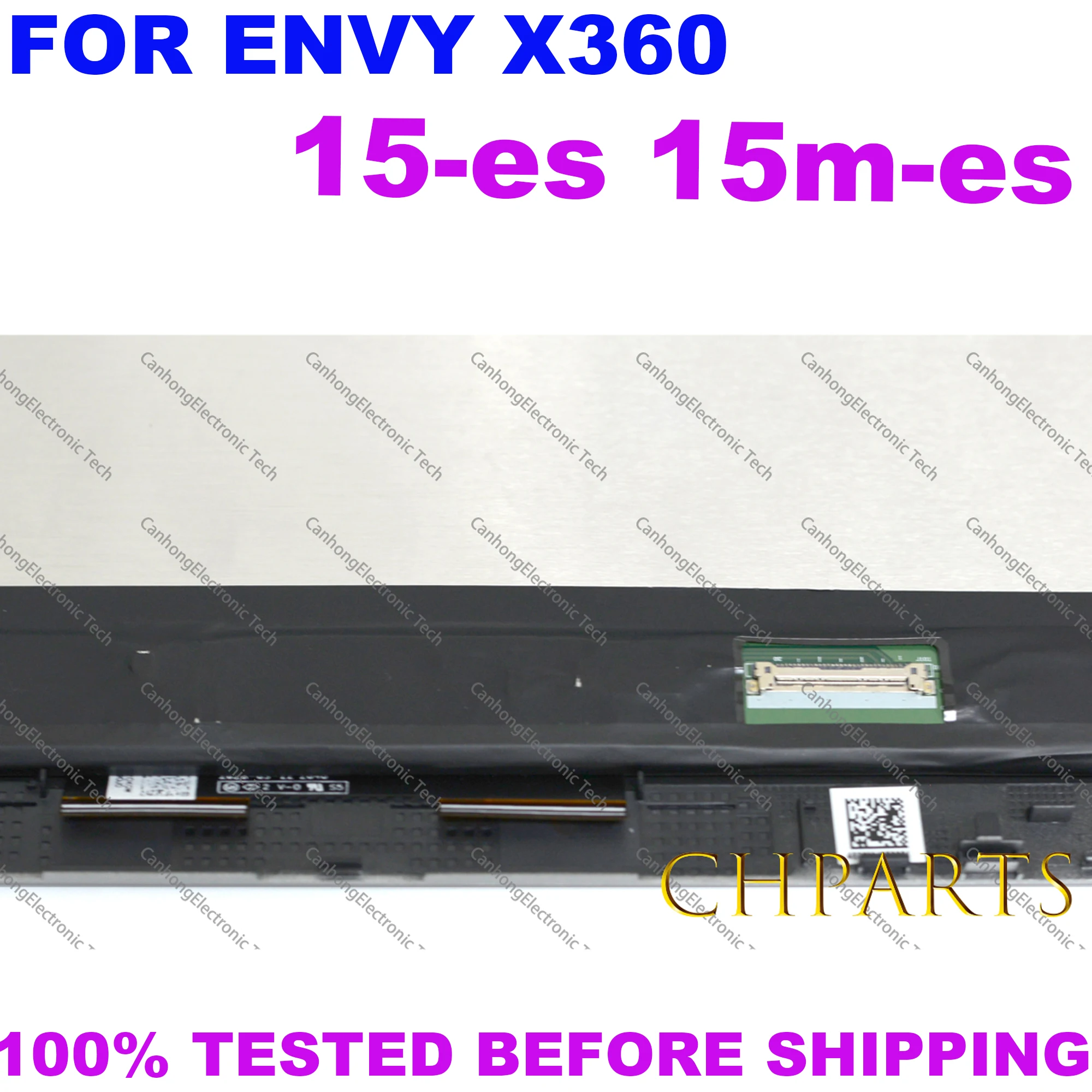 프레임 포함 터치 스크린 디지타이저 어셈블리, HP ENVY x360 15-es 15m-es 15-eu LCD M45452-001 M45453-001 OLED M45454-001 디스플레이