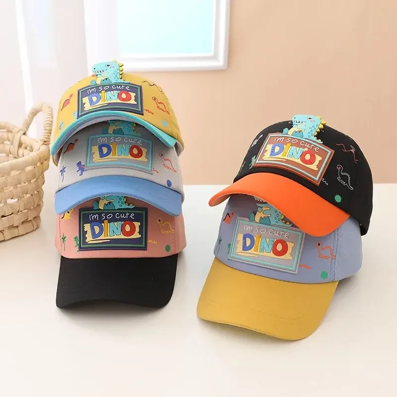 

Baby Cartoon Dinosaur Baseball Cap Summer New Shade Children's Cap Cute Cartoon Cap