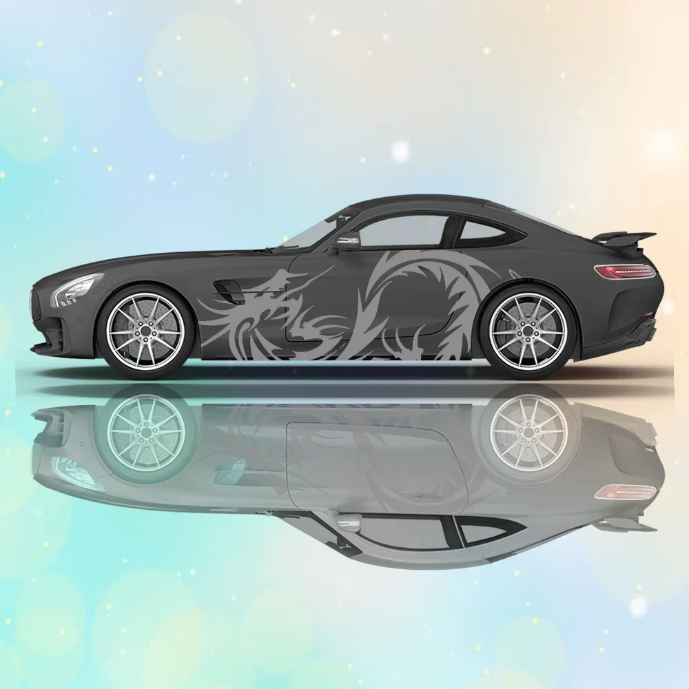 

Mysterious Dragon Totem Car Vinyl Wraps Decal Self-adhesive PVC Sticker Suitable for Trucks SUV Decoration Auto Accessories Gift