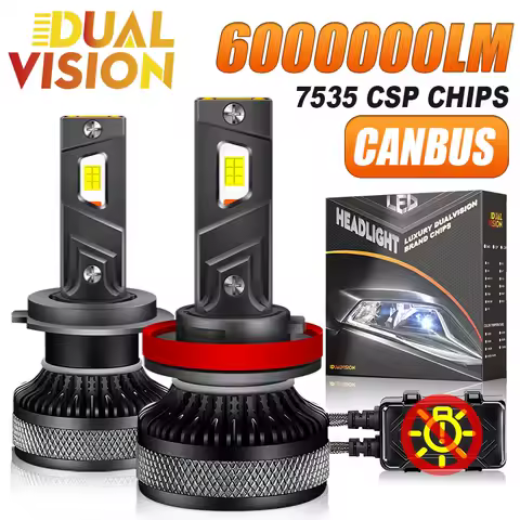 4300K H7 H4 LED Headlight CSP Canbus High Power H11 H1 H8 9005 HB3 9006 HB4 9012 HIR2 800W 600000LM Turbo Lamp 4000K Car Light