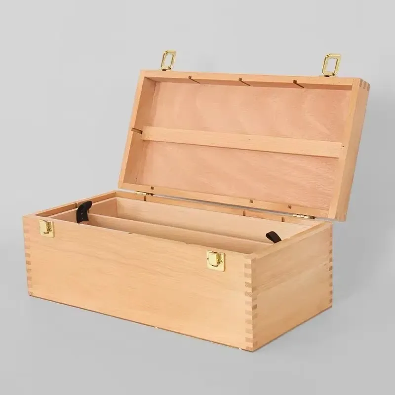 2024 Hot Selling Wood Easel for Painting and Storage Artists Choice