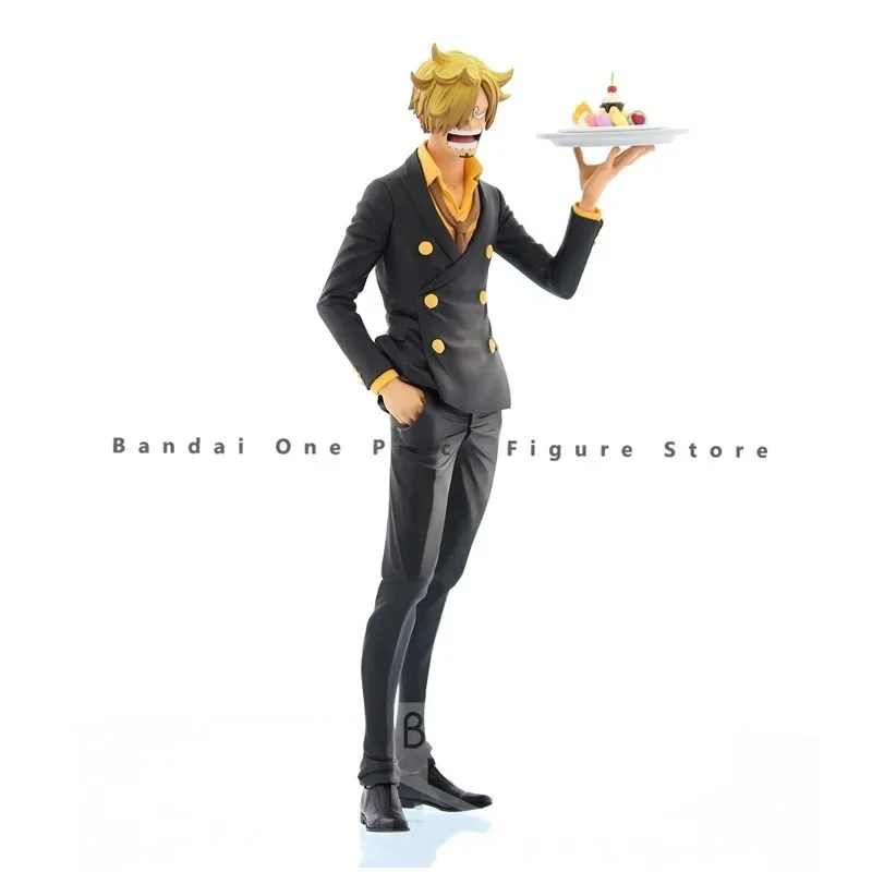 In Stock Original Bandai One Piece BANPRESTO Sanji Action Figures Animation Toys Gifts Model Genuine Collector Anime Hobby