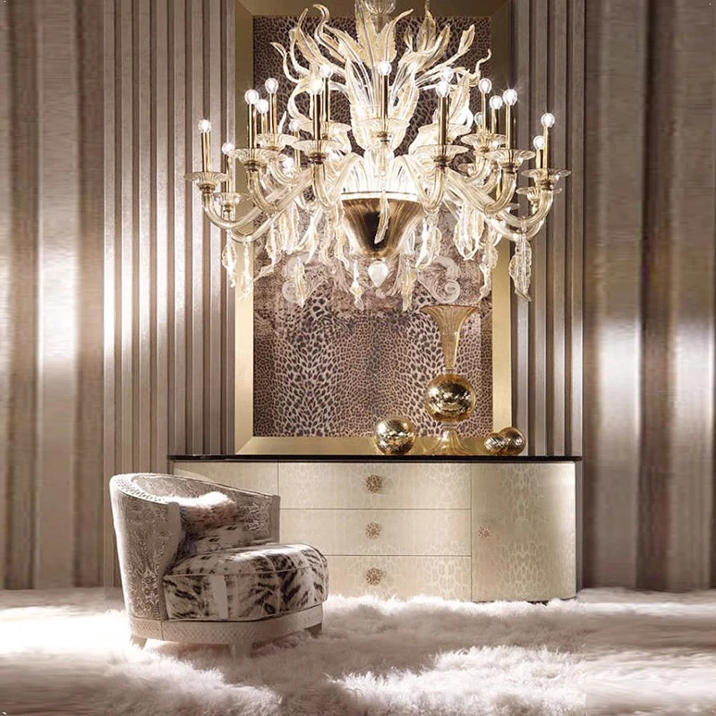 American light luxury dining side cabinet household living room against the wall, solid wood printing storage cabinet behind