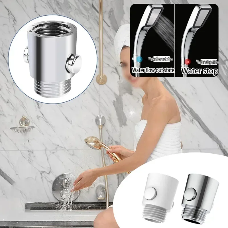 ABS دش رئيس صمام وقف المياه بيديت البخاخ فاصل المياه محول منظم التدفق وقف التبديل اكسسوارات صنبور الحمام