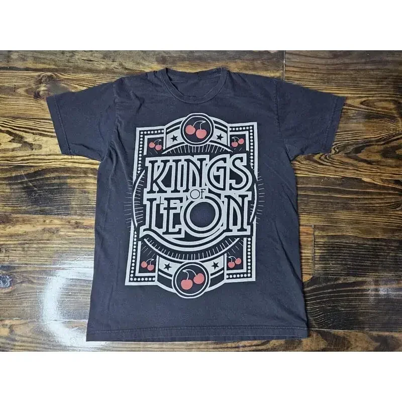 Trend KINGS OF LEON Tour Black 100 Cotton Size 234XL T Shirt Adults PP391