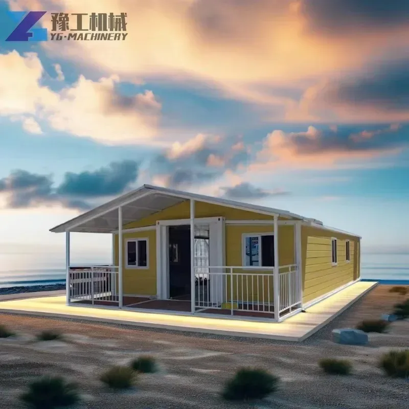 YG Customized 20/40FT Tiny House Easy Assemble Hurricane Extendable Container House Narrow 40ft Luxury 3 Bedrooms