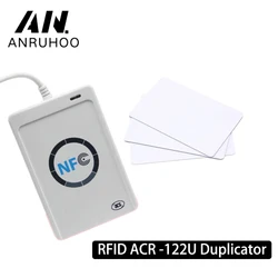 Decodificador de tarjeta Ic Rfid Acr122u, réplica, Editor, programador modificado de 13,56 mhz, copia de etiqueta 1k S50, duplicador de clonación de Token de insignia