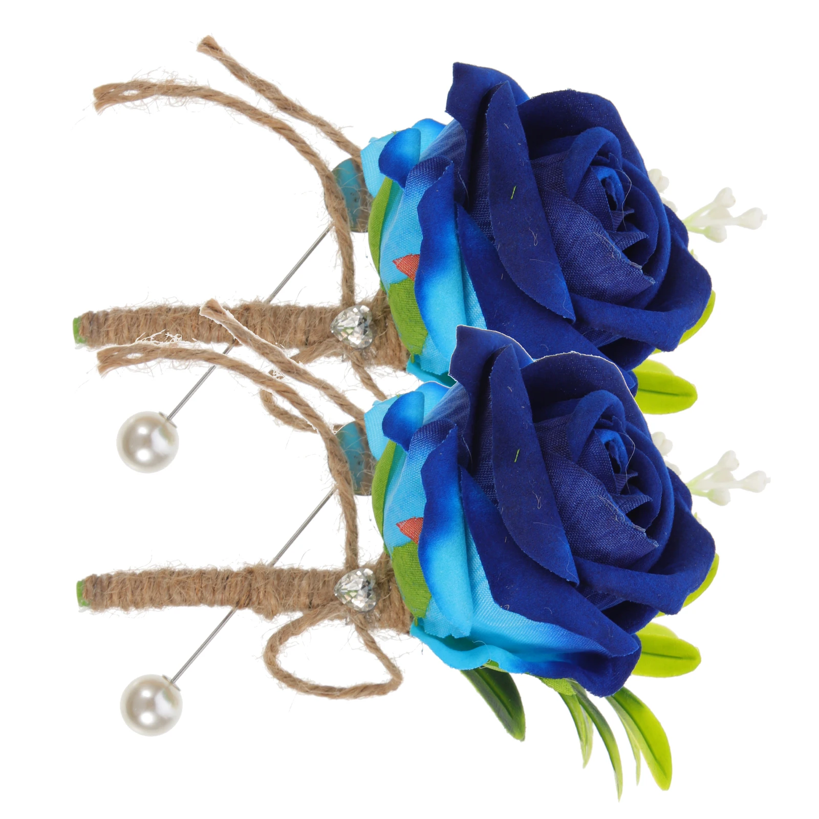 

Artificial Flower Brooch Wedding Corsage Boutonniere Bridesmaid Party Decoration Premium Materials Long Lasting Beauty Suitable