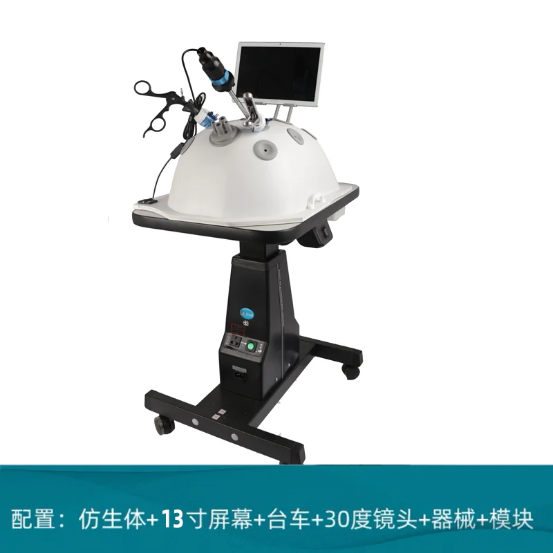 Bionic laparoscopic single-hole surgery gynecological surgery simulation training box practitioner 30-degree endoscope