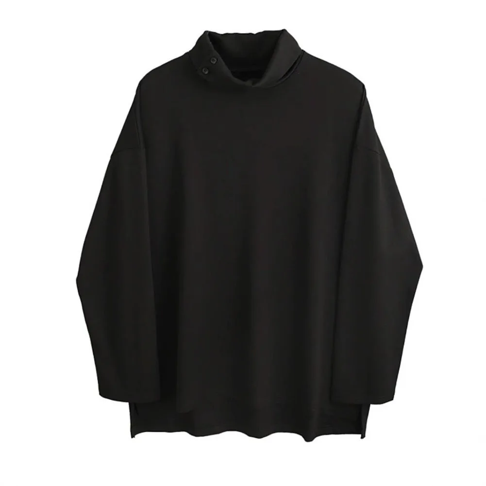 

All Season Clothing Streetwear Bottoming Shirt Casual Turtleneck Brand New Condition Home And Commuting Polyester Fabric