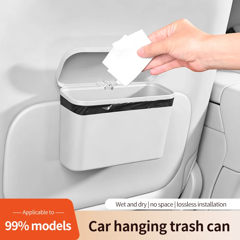 car mounted garbage bin, car interior storage bin, car multifunctional wall mounted storage box, car storage box general product