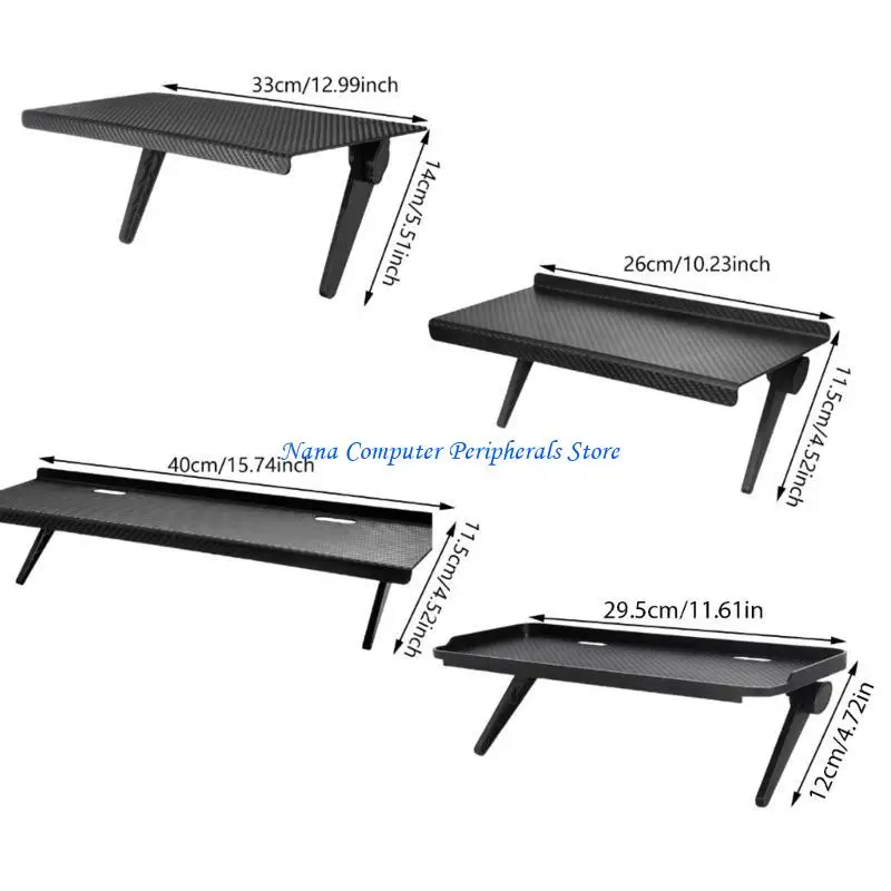 F68C TEL TEP CLARAS ARMAZENAMENTO MONITORES AJUSTÍVEIS RACK RACK RACK RACK Desktop Display Stand Routers Rack