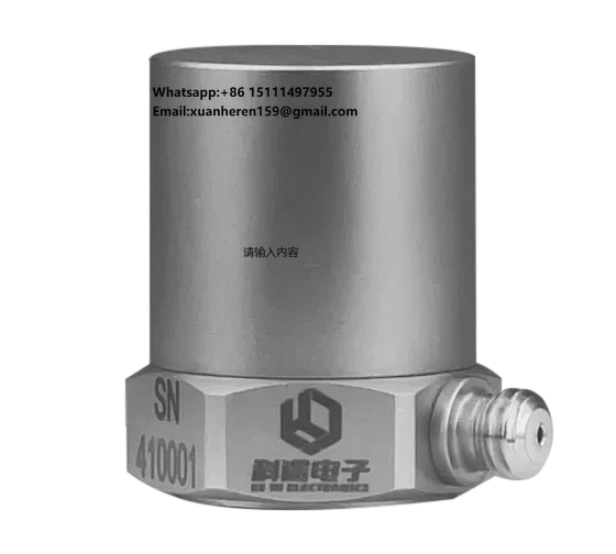 PE Single Axis Piezoelectric Accelerometer Motion Sensor Transducer Transmitter for Vibration and Shock Measurement Monitoring