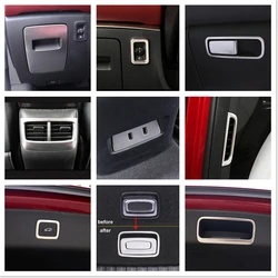 For MG HS 2018-2022 Interior Accessories Tailgate Tail Door Inside AC Outlet Vent Head Lights Lamp Switch Button Cover Trim