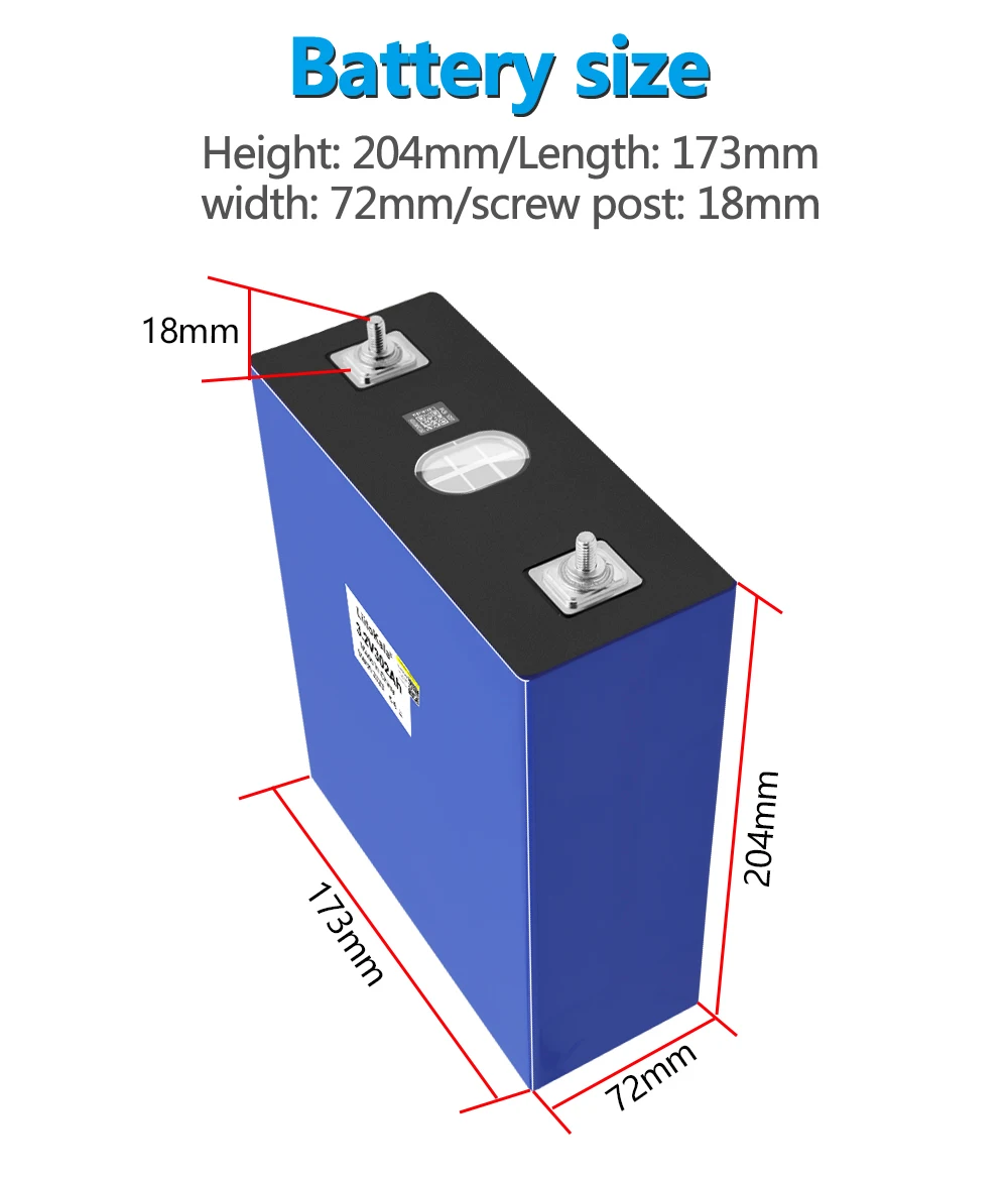 1-32 szt. Akumulator LiitoKala 3.2V 302ah lifepo4 DIY 12V 24V 48V 310Ah do elektrycznego samochodu RV system magazynowania energii słonecznej