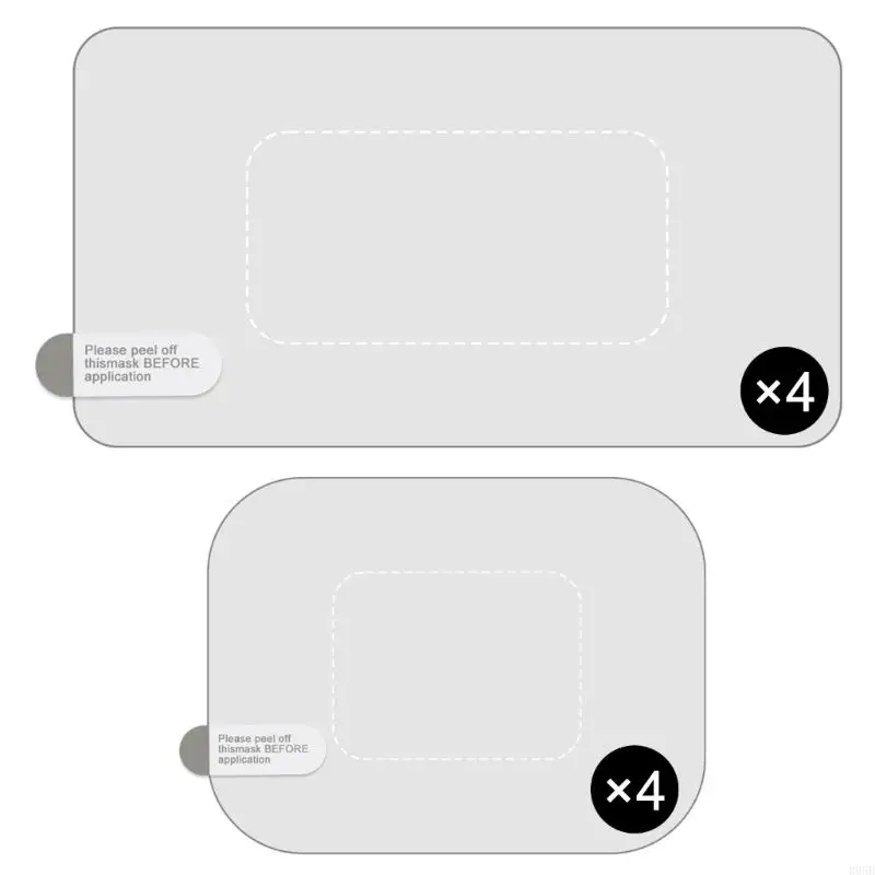 Vehículo Películas parabrisas protección electrostática transparente para calcomanías cámara tablero tablero