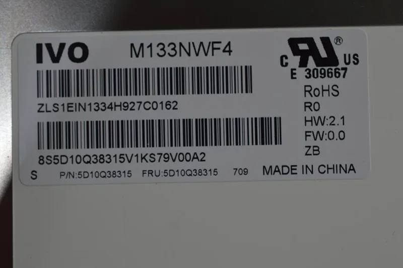 Imagem -04 - Yoga 720 13ikb Tela Lcd 5d10n24290 5d10m42877 13.3 Polegada Portátil Thinkpad Tela de Substituição para Lenovo Yoga 720 13ikb Exibição