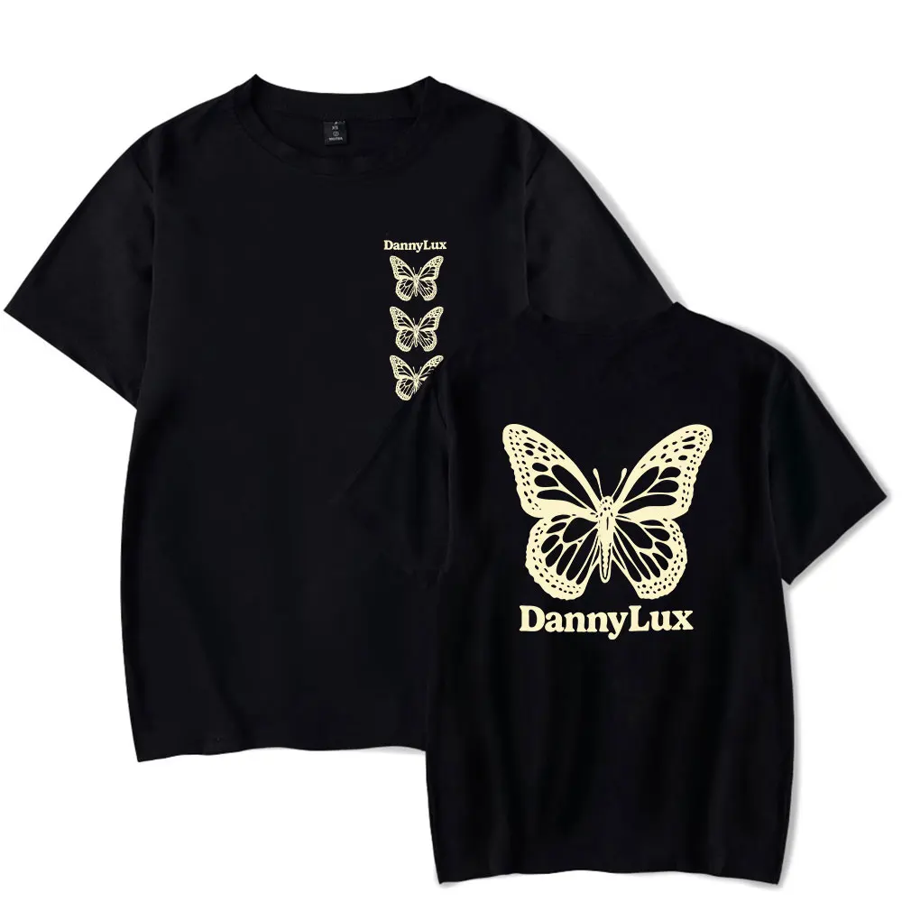 

DannyLux Butterfly Tee DLUX Album Tour Merch Print T-shirt Unisex Fashion Funny Casual Streetwear