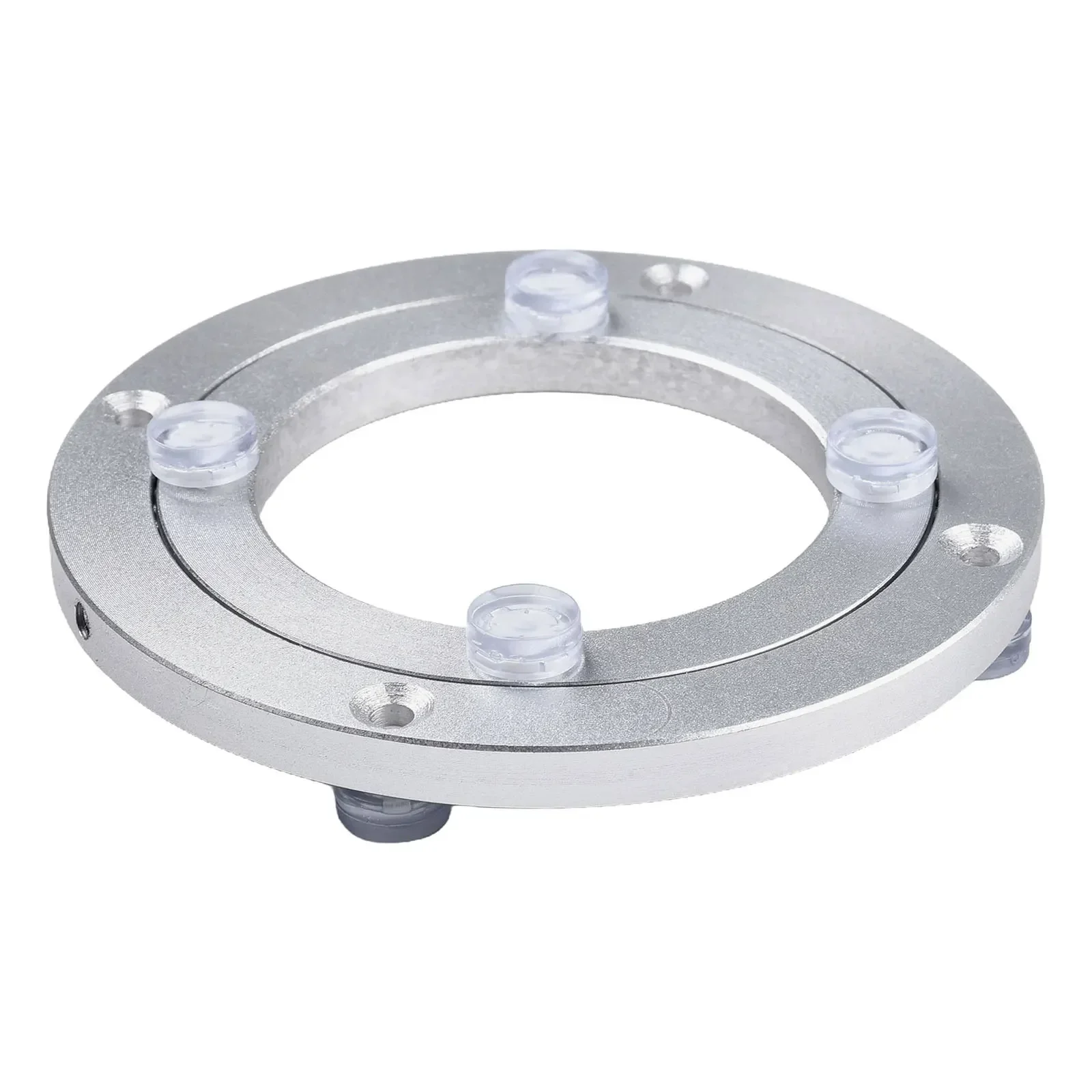 Druable Practical Brand New Rotating Bearing Kitchen Tool Silver For Kitchen Dining Table Turntable 12-39cm 1pcs