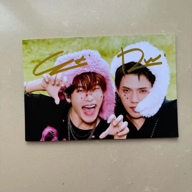 DaouOffroad Cai Youfu Lin Xiaolu Autographed Photos Thai TV Century of Love Drama Stills Handwritten Signature Picture