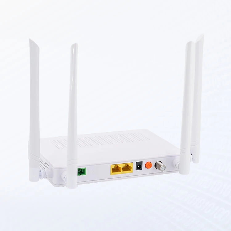 Imagem -05 - Fibra Óptica Dupla Freqüência Gpon Epon Voz Catv y Wifi Pon Modem Onu