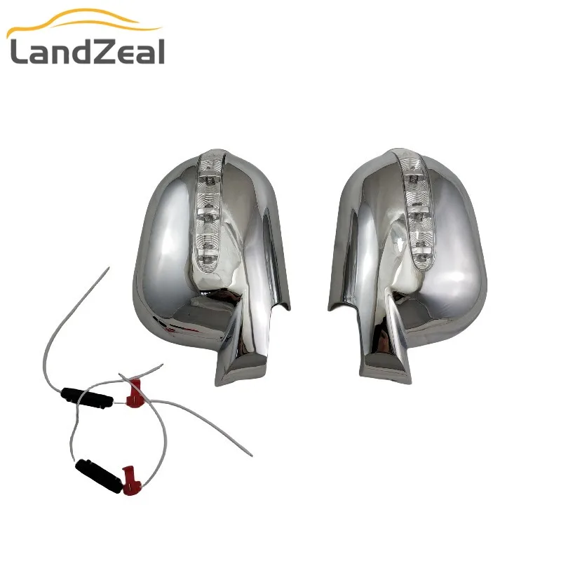 

Auto parts 1Pair Chrome Rearview Accessories Plated Trim For Mercedes-Benz M-Class W163 ML 1997-2005