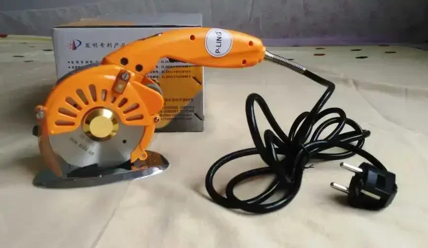 In Stock Industrial Electric Scissors cutter for cloth, direct drive servo cutting machine fabric textile, tailor's cutter