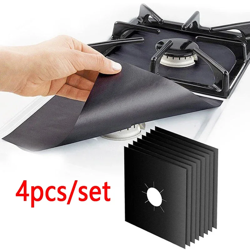 

Набор из 4-х защитных накладок для газовой плиты MOONBIFFY