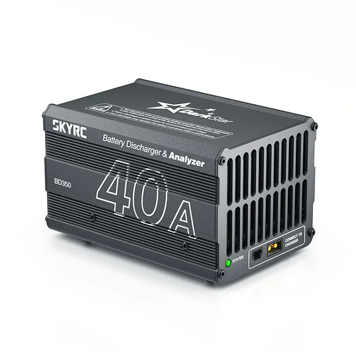 

For SKYRC BD350 Plastic Battery Checker 40A 350W NiMH LiHV Analyzer Lipo Battery Discharger for T1000 Charger