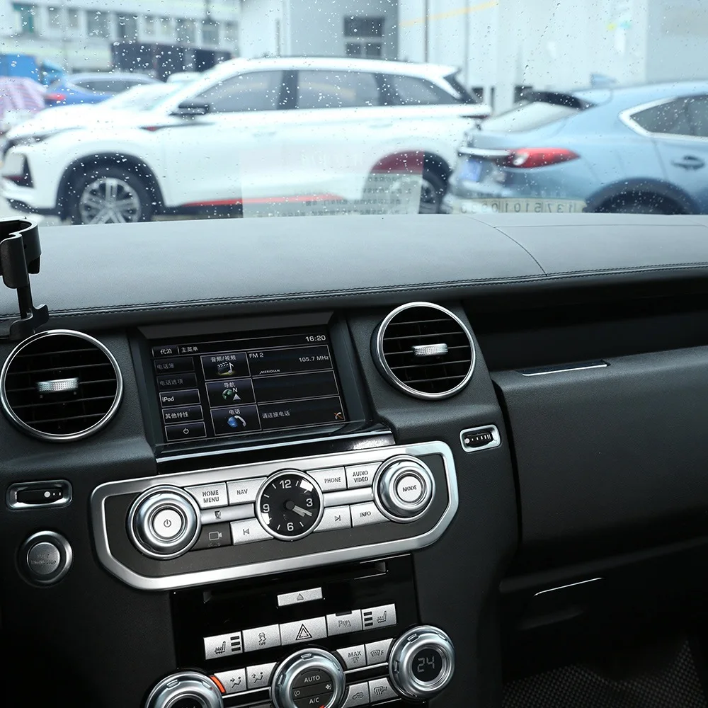 Car Dashboard Air Conditioning Outlet Adjustment Rod Cover Trim For Land Rover Discovery 3/Discovery 4 2004-2016