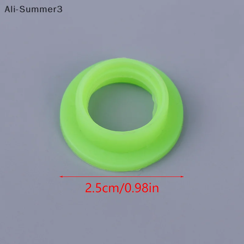 2 قطعة 1/8 مقياس RC نيترو المحرك الخلفي العادم المنوع طوقا سيليكون المطاط حلقة S016 العادم الأنابيب طوقا