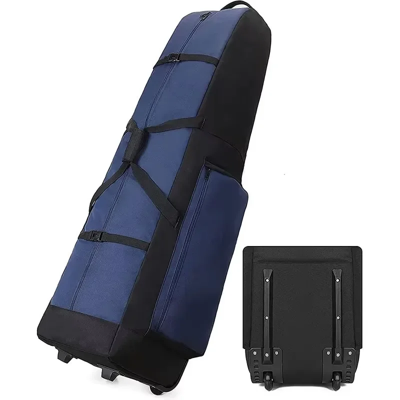 

Heavy Duty 900D Polyester Golf Club Bag Outdoor Golf Club Travel Bag Travel Bag Foldable Thickened Wheel Men