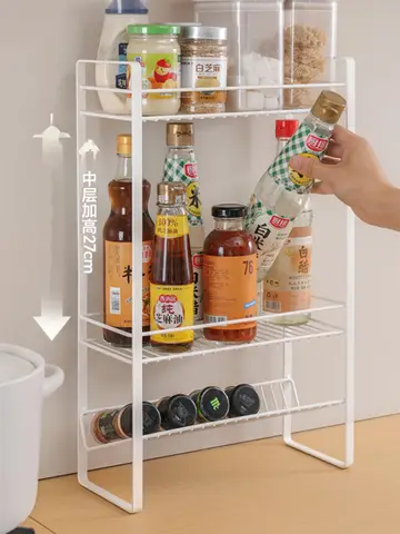 다기능 조미료 수납 선반 다기능 주방 조미료 수납 선반 다층 주방용 선반 조미료 선반 선반 선반 선반