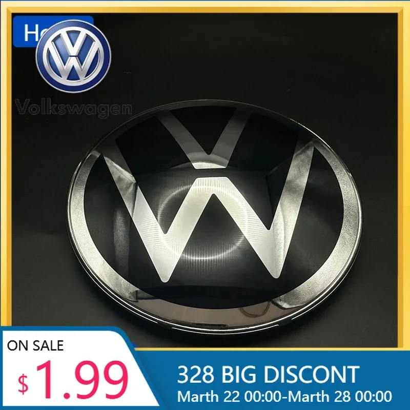 

VW New 2GM853601 3G0853601 5NA853601OEM Logo Front ACC Radar Ceramic Badge for Volkswagen Tiguan/Passat/Golf