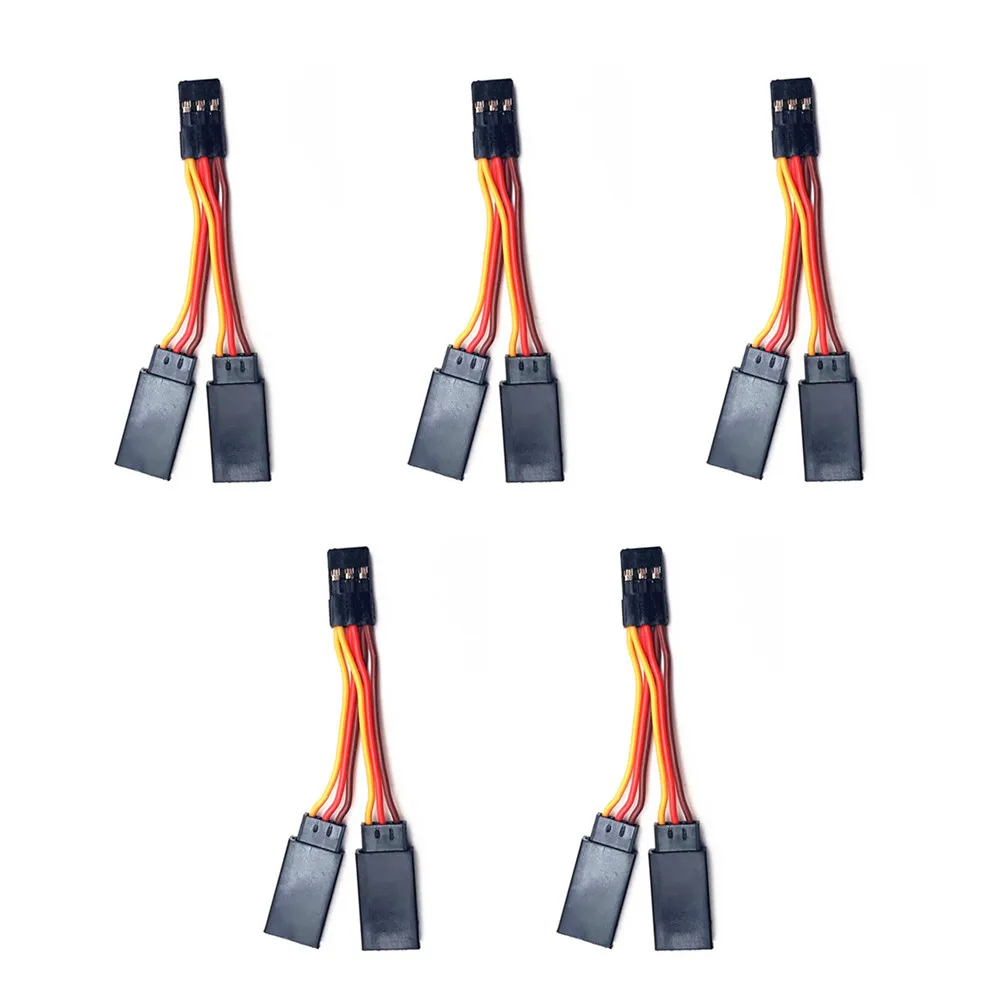 كابل مقسم طراز JR ، سلك تمديد لنماذج التحكم عن بعد ، سيارة ، طائرة ، طائرة هليكوبتر ، 7 ، سيرفو "سيرفو ، 1 ذكر إلى 2 أنثى ، 5 ، 10 #2