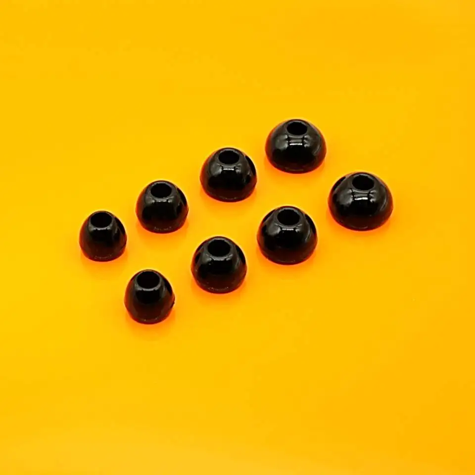 أطراف أذن سيليكون سوداء من Penon-liqub ، فوهة هواتف ، HiFi ، سماعة أذن ، S ، M ، L ، XL ، من من من من ، من ، إلى ، من ، إلى ، من أودي وفيل ، IEMs ، 3 أزواج