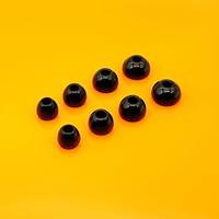 Penon Liqueur B Black 4.5mm S/M/L/XL Silicone Eartips for 4.0-6.5mm Nozzle HiFi In-ear Earphones Audiophile IEMs (3 Pairs )