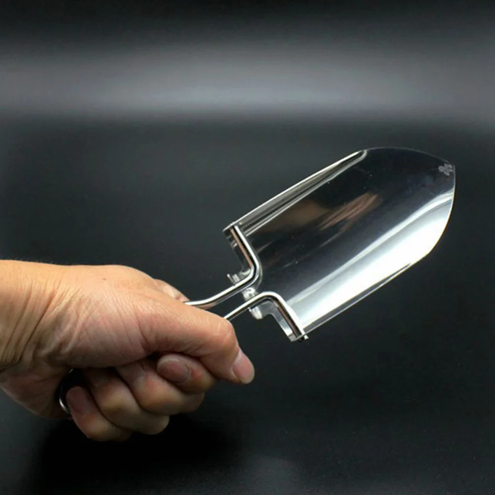 

Professional Stainless Steel Folding Gardening Shovel Outdoor Portable Shovel Storage Pouch Multipurpose Mud Soil Rubbish Tool