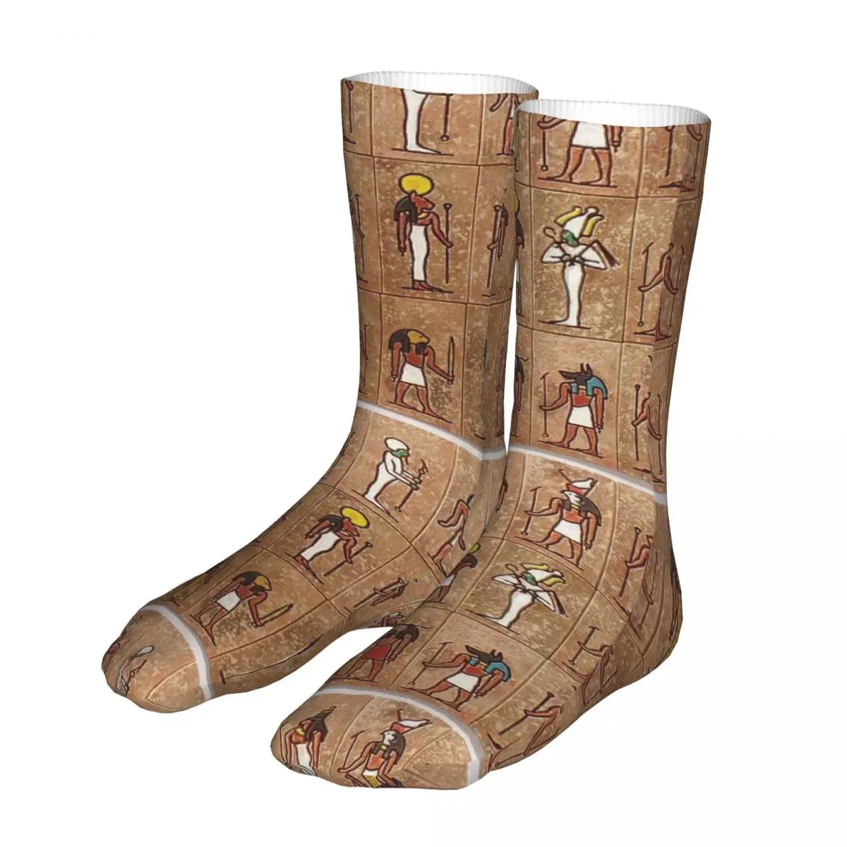 Ancient Egyptian Civilization Socks Men's Women's Fashion Art African Socks Novelty Spring Summer Autumn Winter Stockings Gift