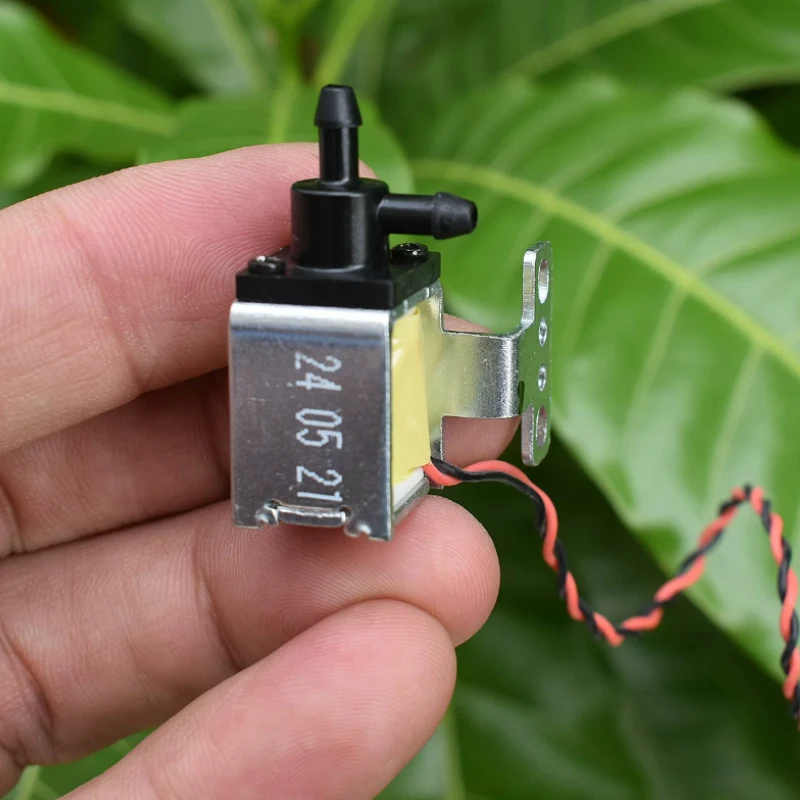 JYZSF-7A DC 12V Normally Open N/O  2-Position 2-Way Solenoid Valve Water Air Flow Control Robot Vacuum Base Station DIY Sweeper
