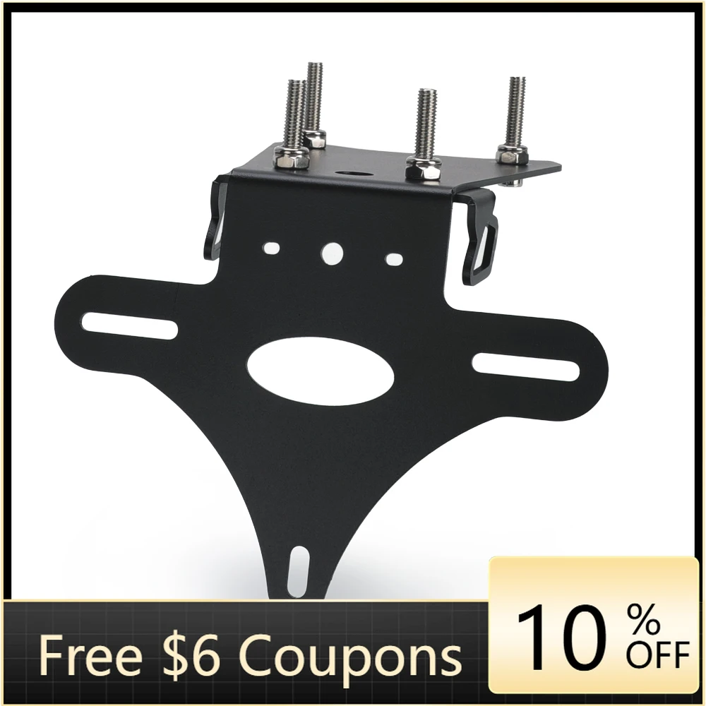 

STLF Rear Fender Mudguard License Registration Plate Bracket for Ducati Monster 1200 / S / 821 / 797 / 659 2017 - 2021 2020 Mud