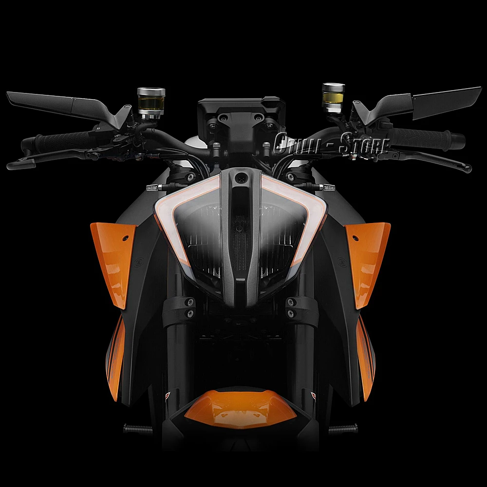 دراجة نارية جديدة قابلة للتعديل العالمي لـ 1290 SUPER DUKE R مرايا الرؤية الخلفية المرايا الجانبية باللون الأسود لـ 1290 Super Duke R 2022 2023