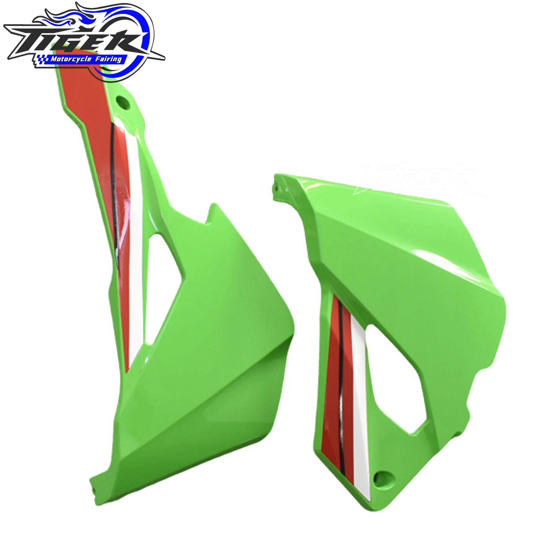 

Injection ABS Motorcycle Fairing Panels Right & Left For Kawasaki ZX25R ZX4R/ZX4RR 2019-2023 Side Covers Accessories