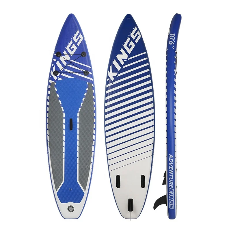 

Hiwobang OEM 10'6" Dark Blue SUP Paddle Board with Seat High Quality Inflatable Sap Board with Premium SUP Board Accessories
