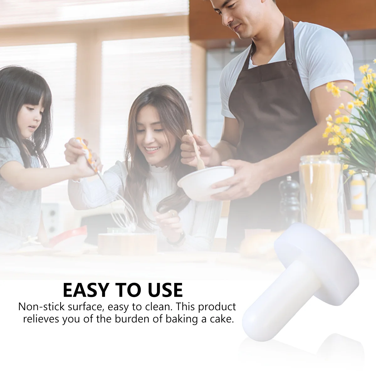 

Shaped Tower Pie Stick Baking Tools Food Grade Pastry Tamper Non Stick Easy Clean Cake Making Pressers Egg Tart Molds