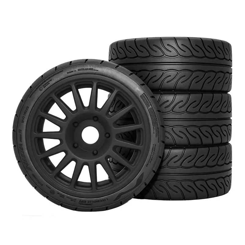 MACH-RC Rally Off-Road Buggy Tires 103X41mm 1/7 1/8 Te37 Wheel 17Mm Hex For ARRMA Traxxas Team Losi Kyosho HPI RC Car