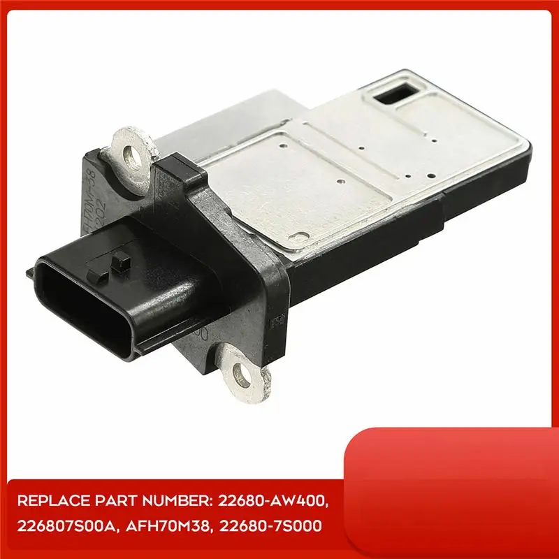 Mass Air Flow Meter Sensor Air Flow Sensor Meter Car Air Flow Sensor Meter For Nissan Infiniti 22680-7S000 AFH70M-38 AF-A28K